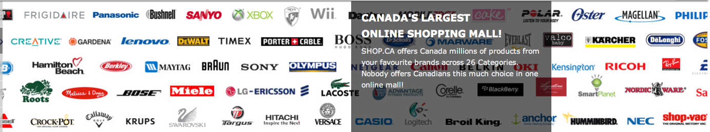 Canada's largest online shopping mall