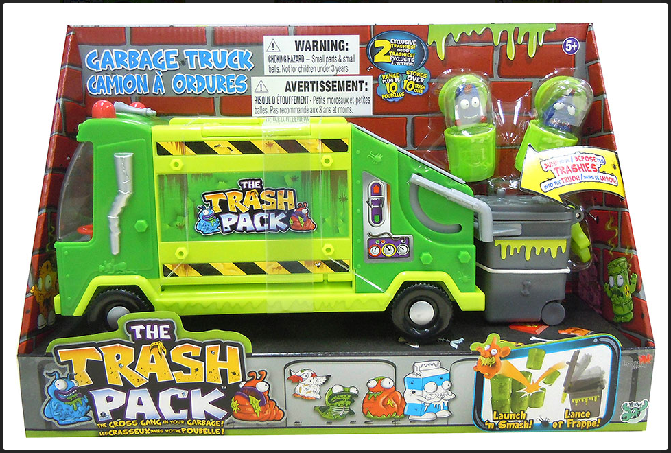 trash truck stuffed animal