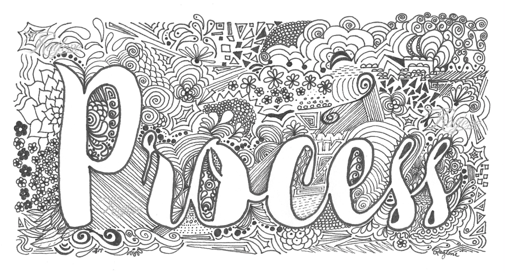 Process - zentangle