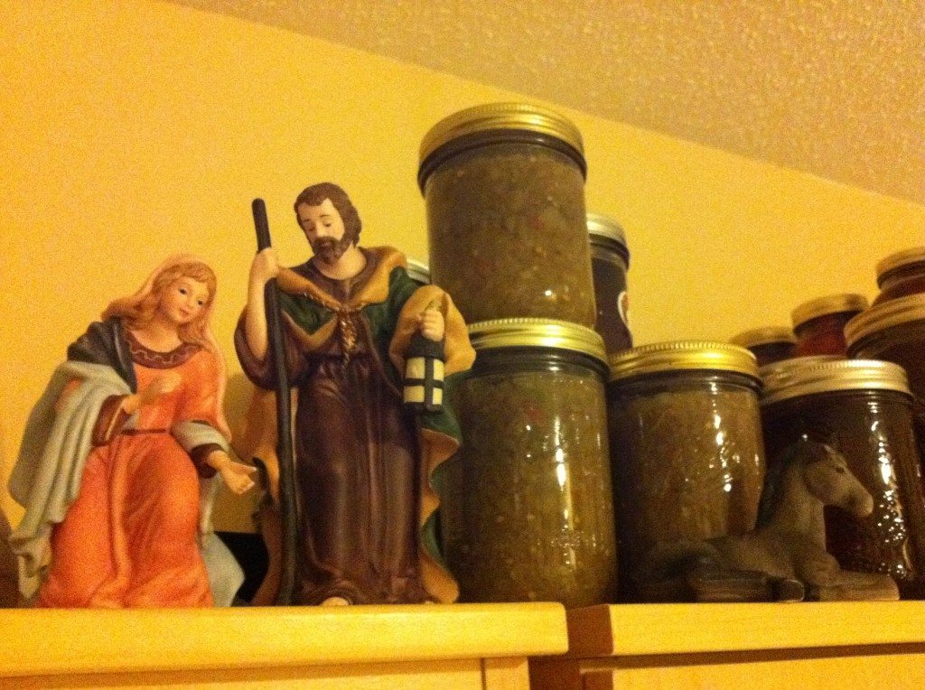 Mary and Joseph on a Shelf